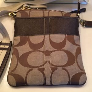 Cross body coach bag.  Like new condition.